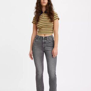 Levi's Premium 501 ORIGINAL FIT WOMEN'S JEANS, Grey